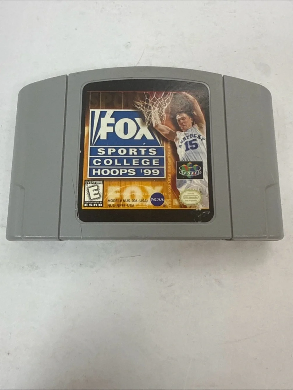 Fox Sports College Hoops 99 (Nintendo 64 N64, 1998) - Authentic - Tested